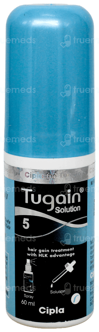 Tugain 5 Spray/Solution 60Ml